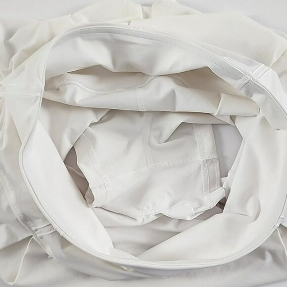 Lululemon Lost In Pace Skort Skirt White Flowy Lightweight Size 10 Regular - Picture 10 of 15